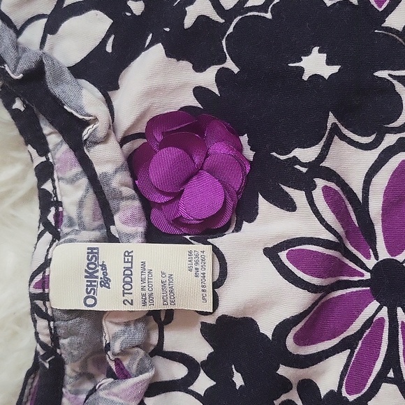 OSH KOSH Toddler girls matching set- long sleeve tunic and leggings size 2T - Picture 3 of 6